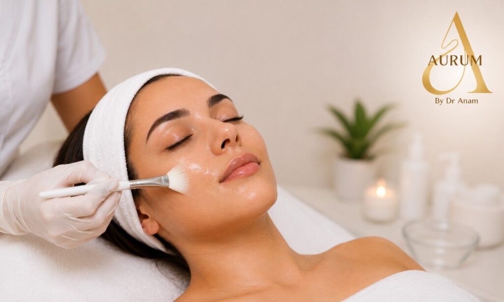 Chemical peel treatment in Punjabi Bagh at Aurum
