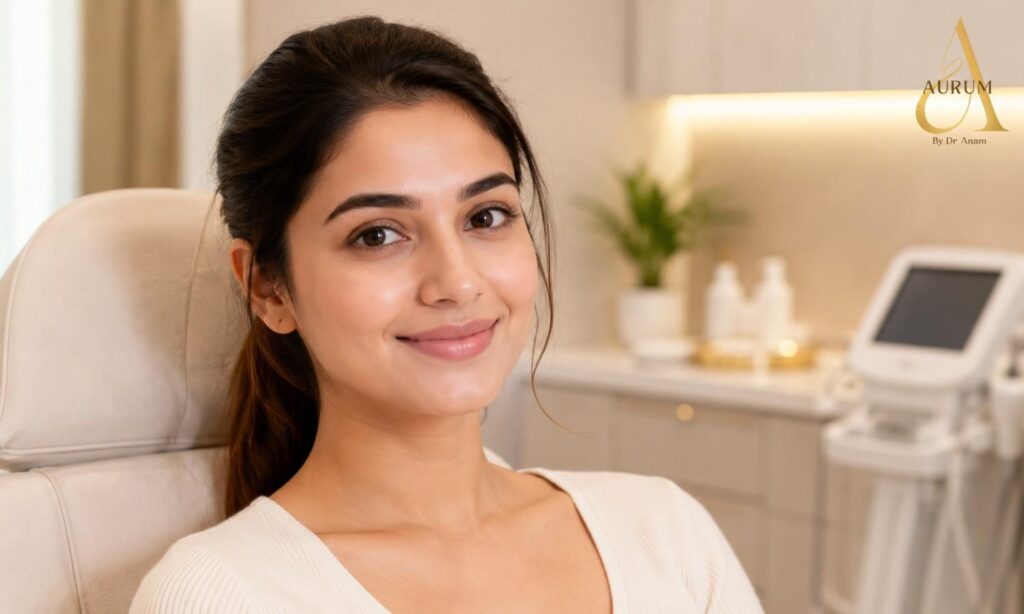 PRP and filler based dark circle treatment at Aurum By Dr Anam