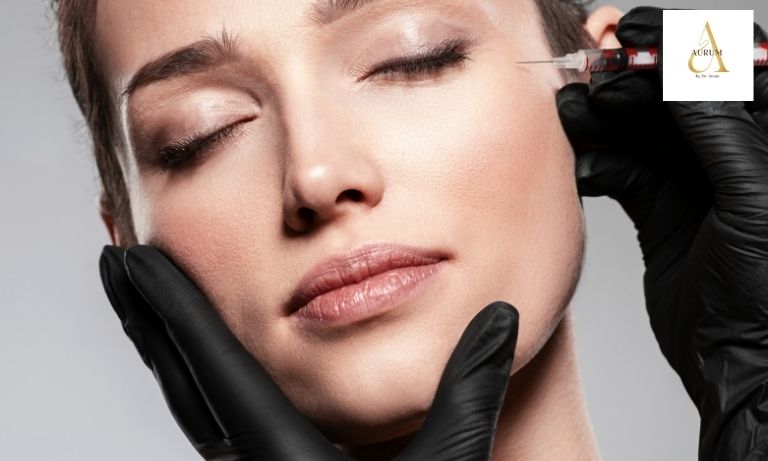 Natural Botox results before and after at Aurum by Dr Anam