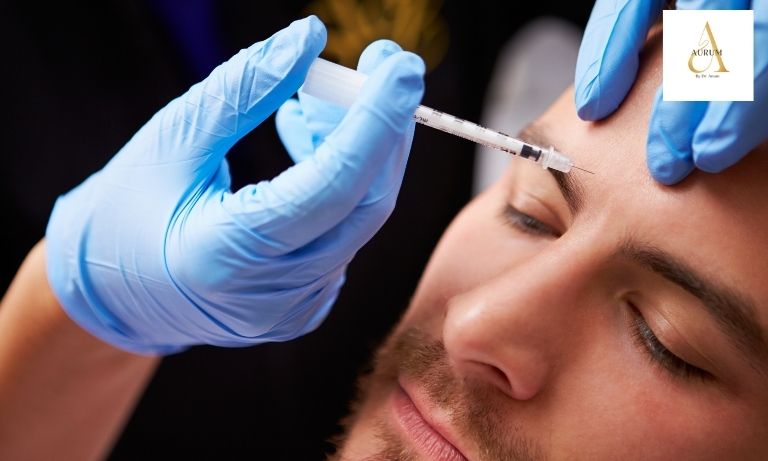 Dr Anam is conducting a Botox consultation at Aurum in Punjabi Bagh