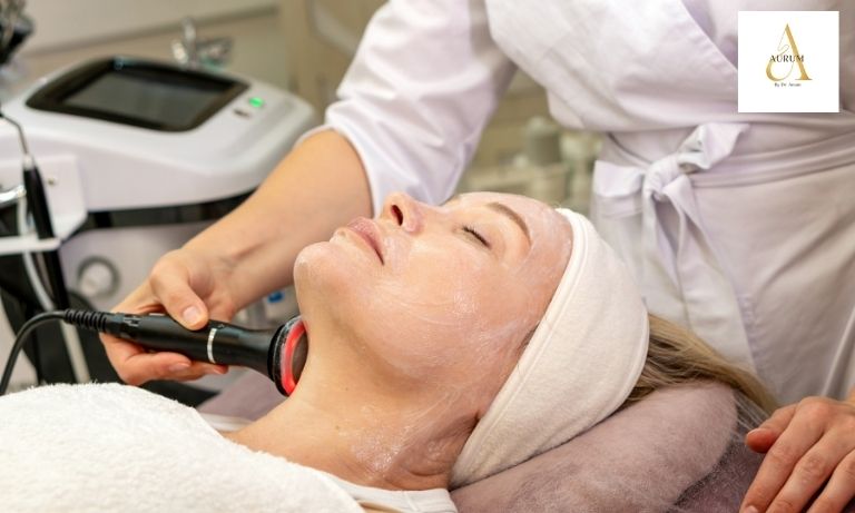 Skin tightening consultation with Dr Anam at Aurum in Punjabi Bagh